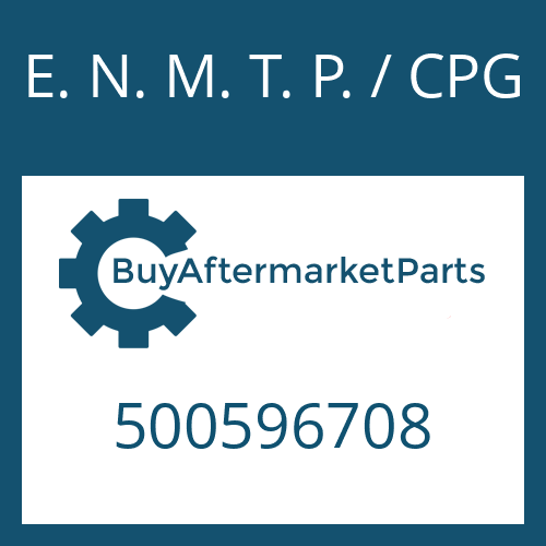 E. N. M. T. P. / CPG 500596708 - DUCT PLATE