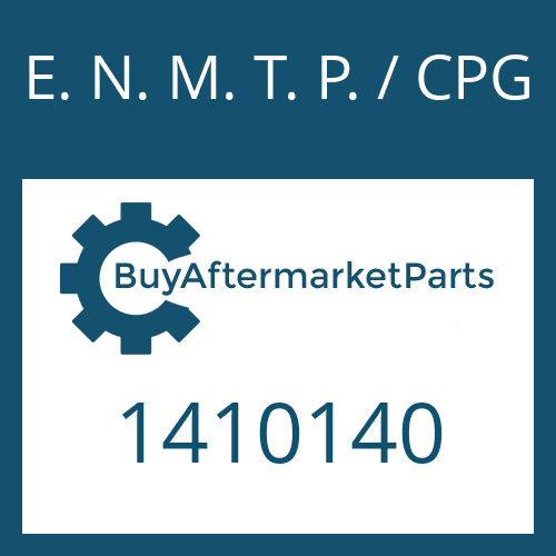 E. N. M. T. P. / CPG 1410140 - SPUR GEAR