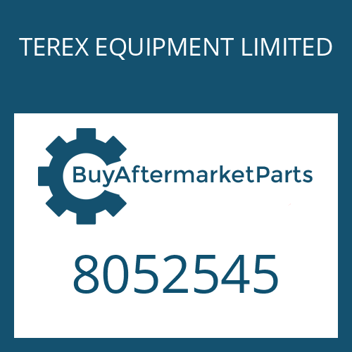 TEREX EQUIPMENT LIMITED 8052545 - GASKET