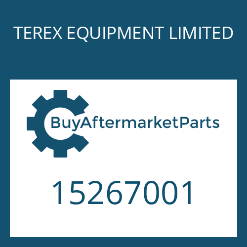 TEREX EQUIPMENT LIMITED 15267001 - ADAPTER