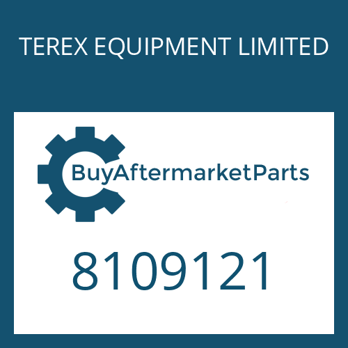 TEREX EQUIPMENT LIMITED 8109121 - OIL FEED FLANGE