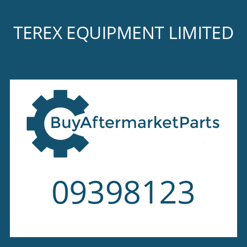 TEREX EQUIPMENT LIMITED 09398123 - THRUST WASHER