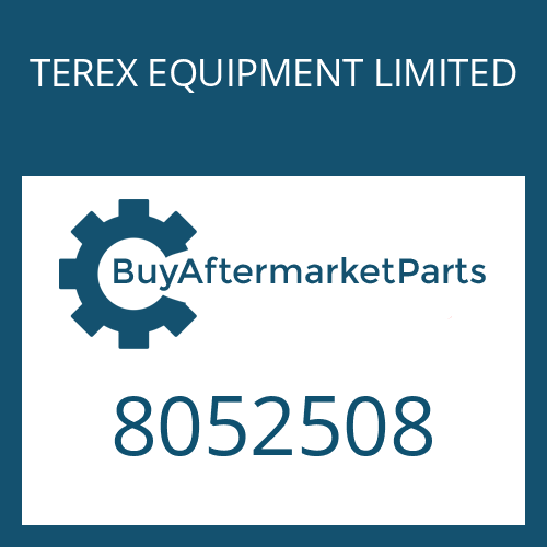 TEREX EQUIPMENT LIMITED 8052508 - GASKET