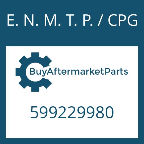 E. N. M. T. P. / CPG 599229980 - GASKET