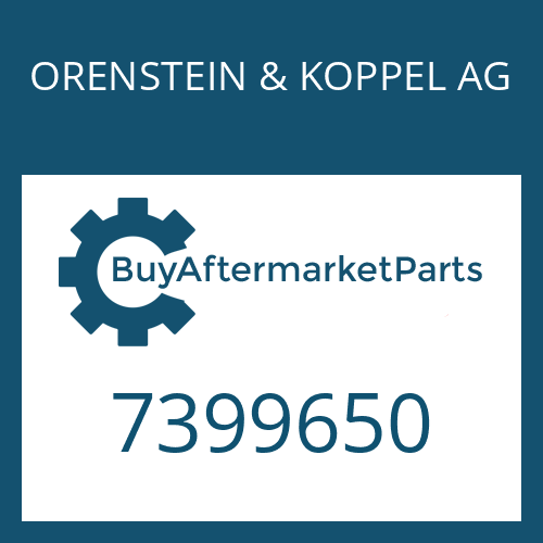 ORENSTEIN & KOPPEL AG 7399650 - THRUST WASHER