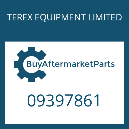 TEREX EQUIPMENT LIMITED 09397861 - GASKET