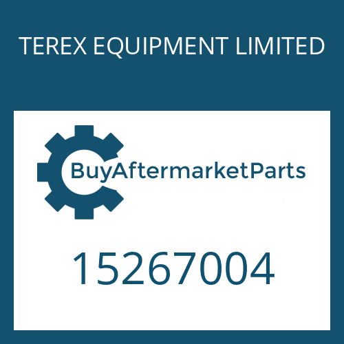 TEREX EQUIPMENT LIMITED 15267004 - PISTON