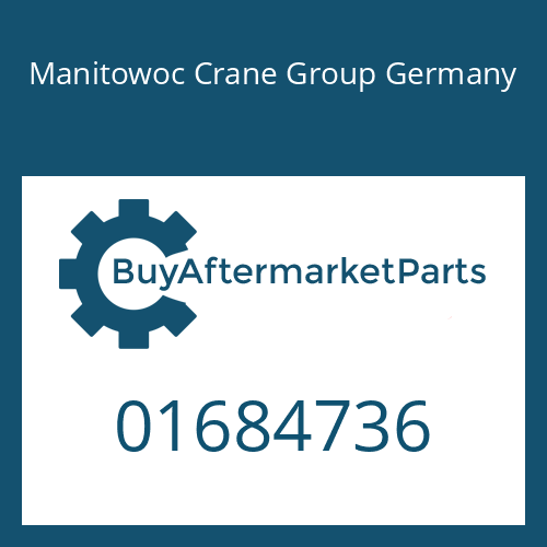 Manitowoc Crane Group Germany 01684736 - INPUT FLANGE