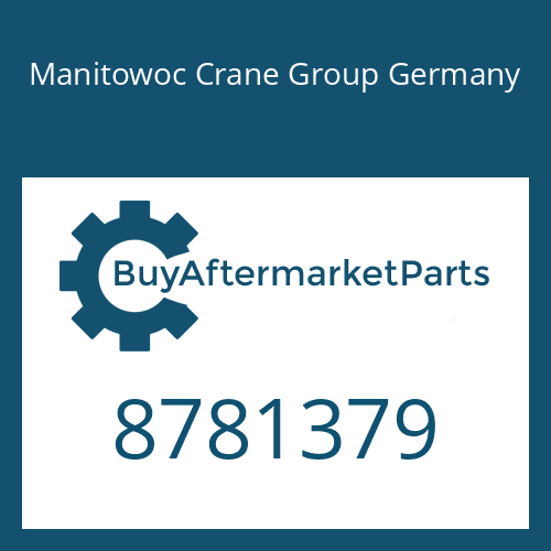 Manitowoc Crane Group Germany 8781379 - PISTON