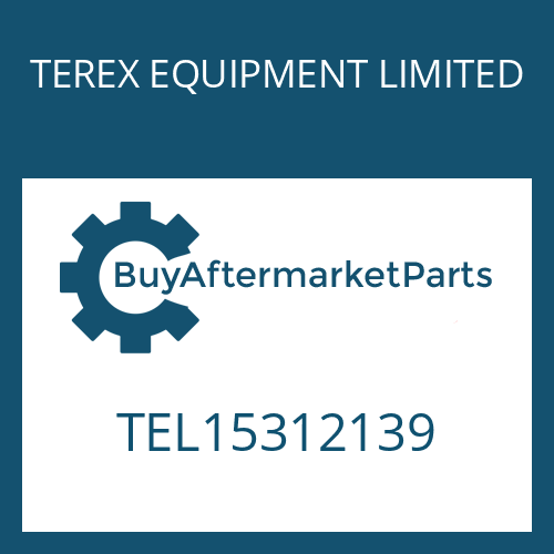 TEREX EQUIPMENT LIMITED TEL15312139 - 6 WG 260(4)