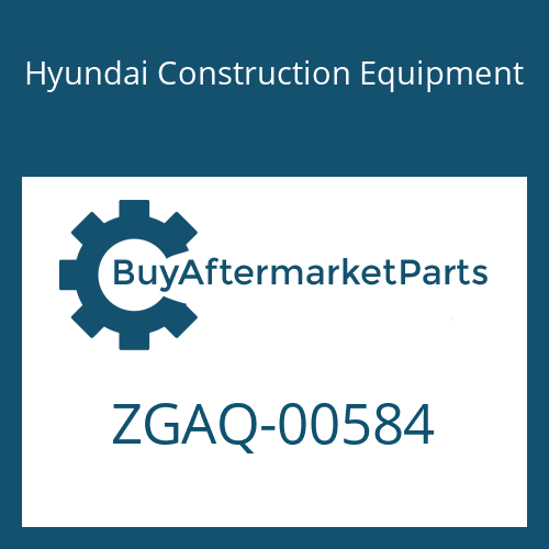 Hyundai Construction Equipment ZGAQ-00584 - DRIVER-POWER TAKEOFF for Heavy Equipment