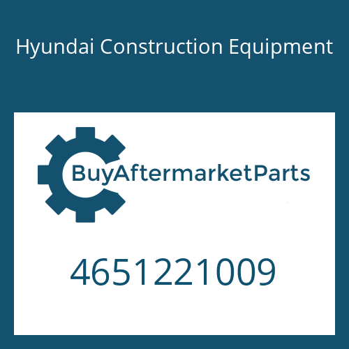 Hyundai Construction Equipment 4651221009 - TUBE