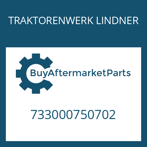 TRAKTORENWERK LINDNER 733000750702 - SEALING SET