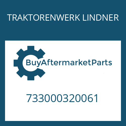 TRAKTORENWERK LINDNER 733000320061 - THRUST WASHER