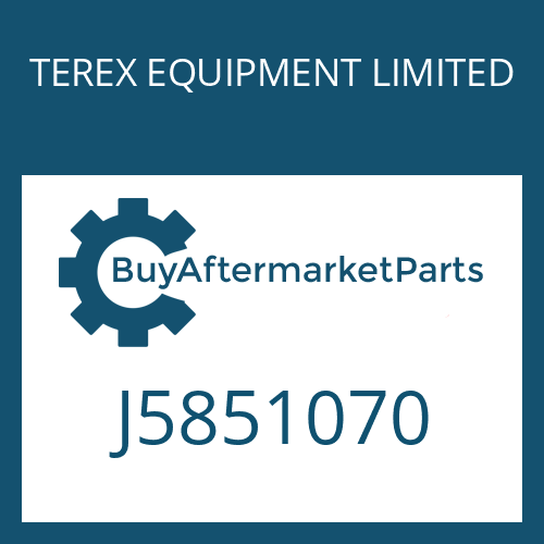 TEREX EQUIPMENT LIMITED J5851070 - SEALING RING