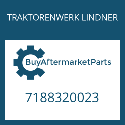 TRAKTORENWERK LINDNER 7188320023 - SHIM