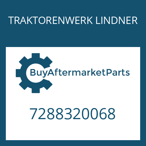 TRAKTORENWERK LINDNER 7288320068 - THRUST WASHER