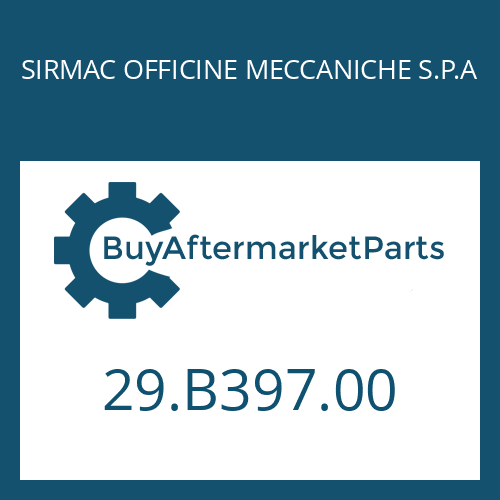 SIRMAC OFFICINE MECCANICHE S.P.A 29.B397.00 - TENSION ROD