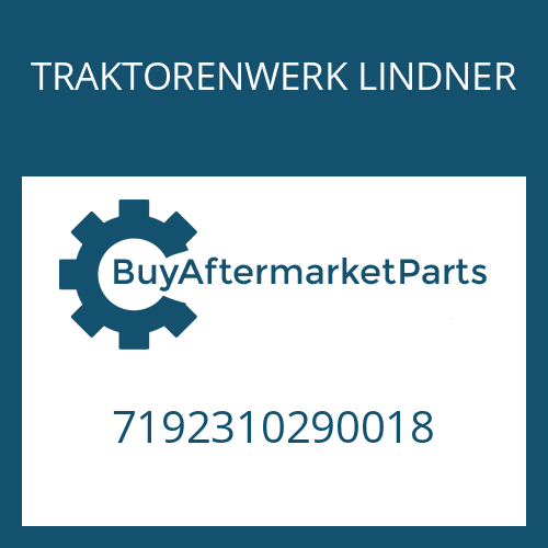 TRAKTORENWERK LINDNER 7192310290018 - CUP SPRING