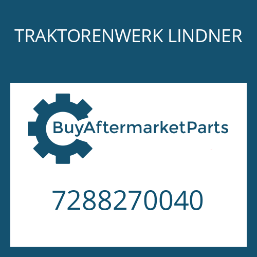 TRAKTORENWERK LINDNER 7288270040 - ADJUSTMENT PLATE