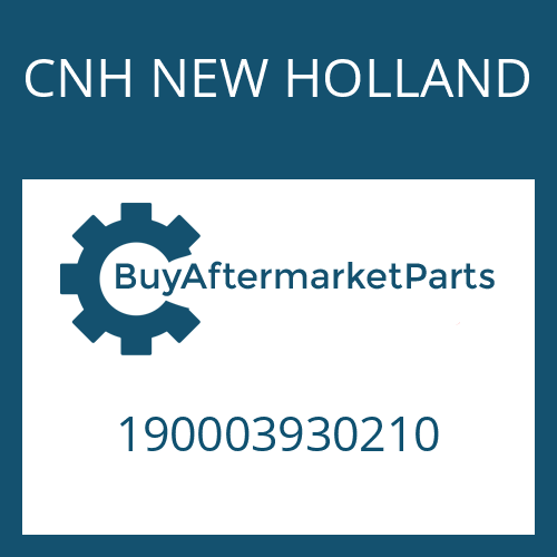 CNH NEW HOLLAND 190003930210 - SHIM RING