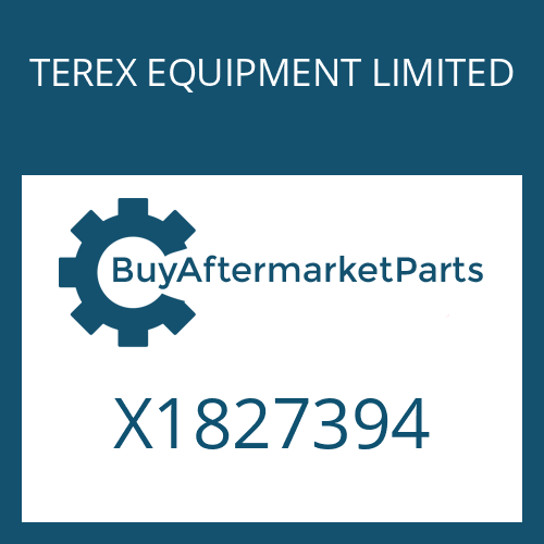 TEREX EQUIPMENT LIMITED X1827394 - PIN