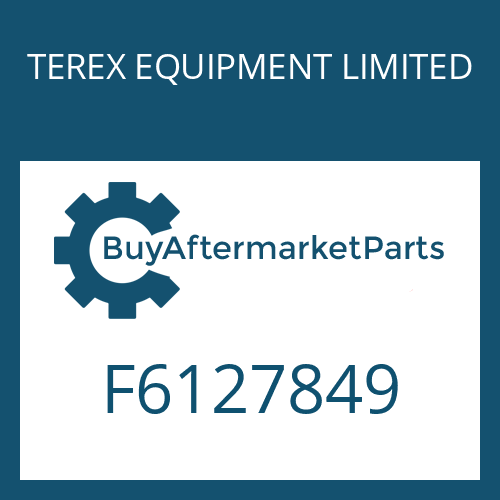 TEREX EQUIPMENT LIMITED F6127849 - PISTON