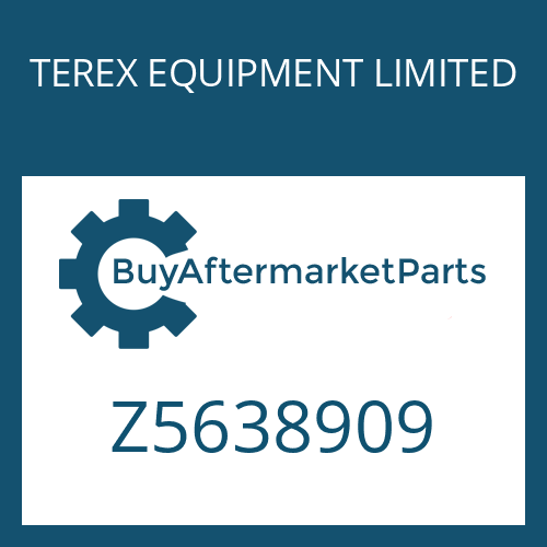 TEREX EQUIPMENT LIMITED Z5638909 - COVER