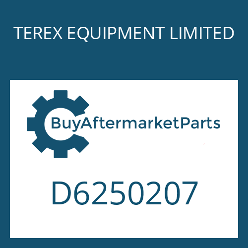 TEREX EQUIPMENT LIMITED D6250207 - FLANGE