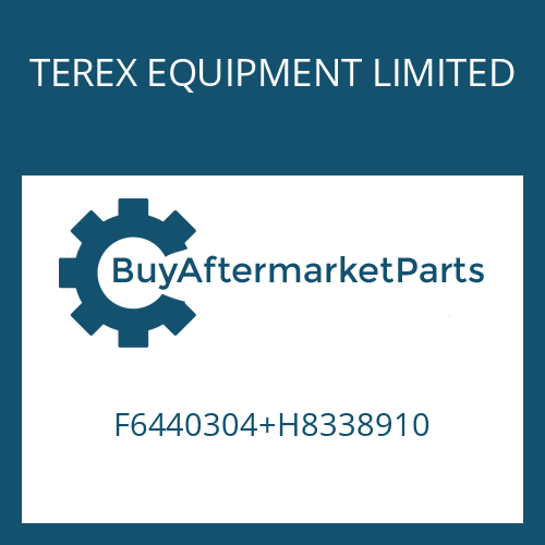 TEREX EQUIPMENT LIMITED F6440304+H8338910 - BEARING COVER