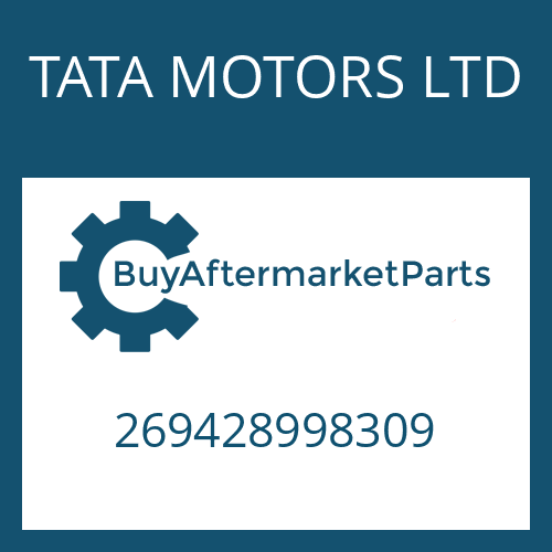 TATA MOTORS LTD 269428998309 - SHIM