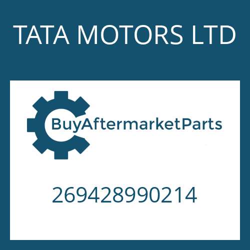 TATA MOTORS LTD 269428990214 - FLANGE