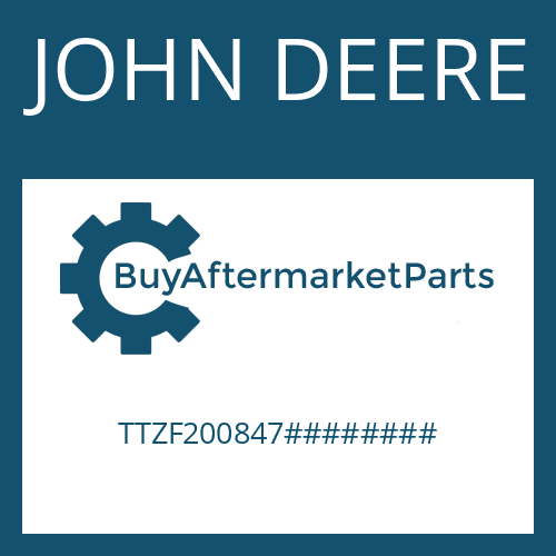 JOHN DEERE TTZF200847######## - OUTPUT SHAFT