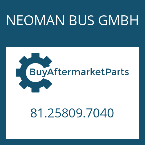 NEOMAN BUS GMBH 81.25809.7040 - EST 146