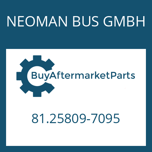 NEOMAN BUS GMBH 81.25809-7095 - EST 146 for Heavy Equipment