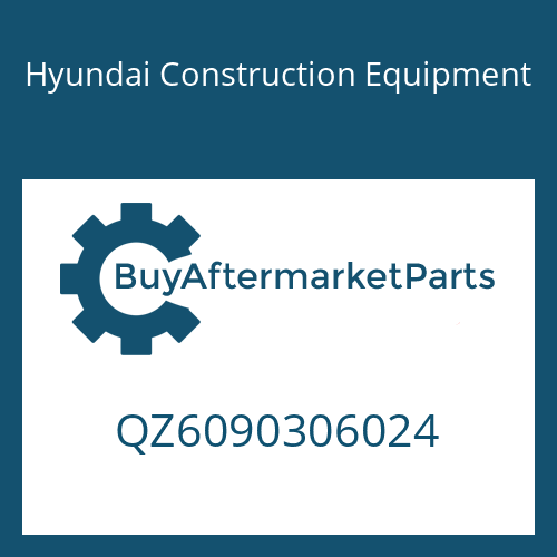 Hyundai Construction Equipment QZ6090306024 - WASHER