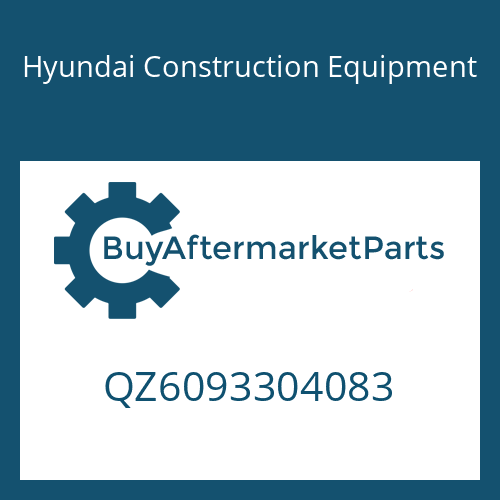 Hyundai Construction Equipment QZ6093304083 - PINION SHAFT for Heavy Equipment
