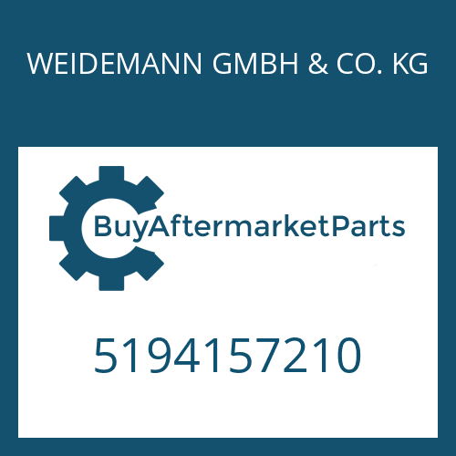 WEIDEMANN GMBH & CO. KG 5194157210 - SPIDER