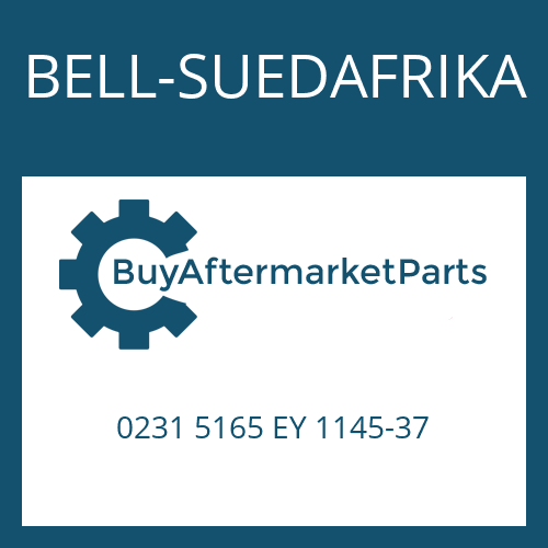 BELL-SUEDAFRIKA 0231 5165 EY 1145-37 - O-RING