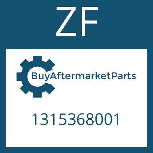 ZF 1315368001 - SHAFT