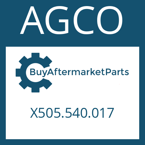 AGCO X505.540.017 - CYLINDRICAL PIN