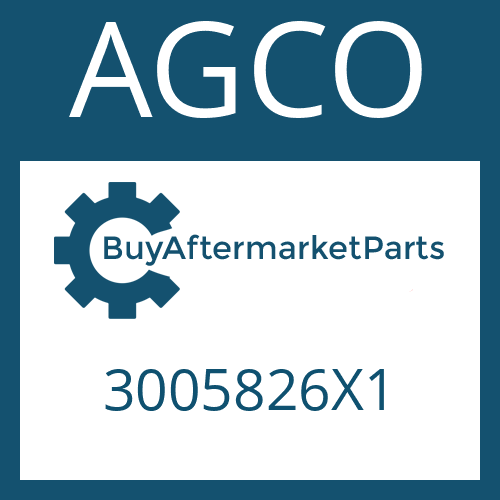 AGCO 3005826X1 - HEXAGON NUT