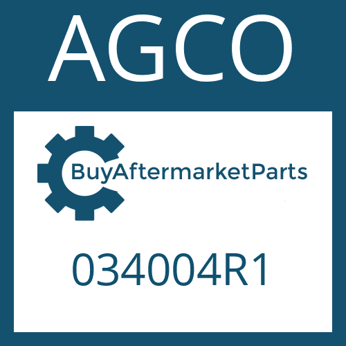 AGCO 034004R1 - TAPER ROLLER BEARING for Heavy Equipment