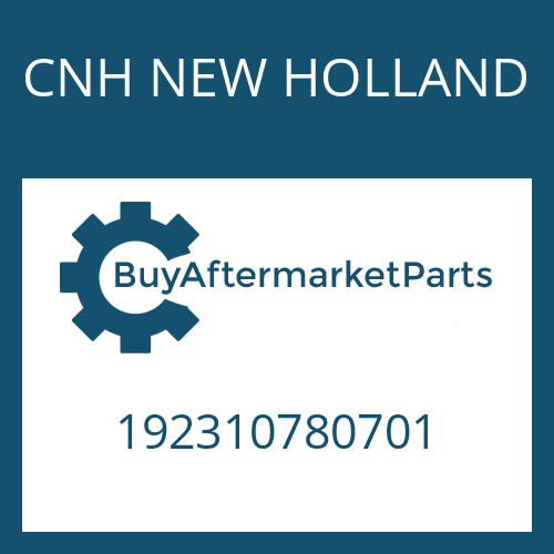 CNH NEW HOLLAND 192310780701 - CONTROL UNIT