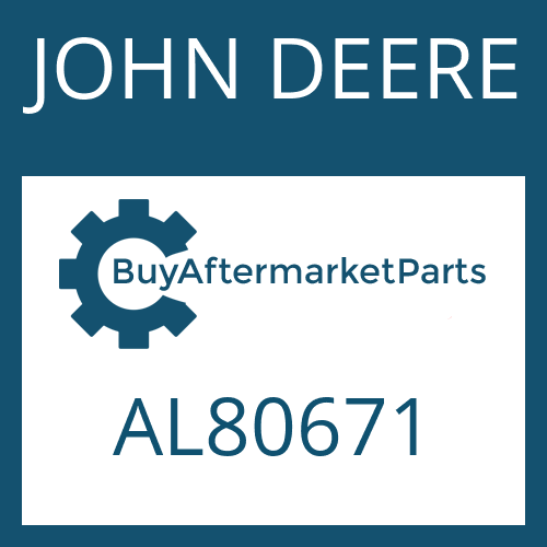 JOHN DEERE AL80671 - CLIP