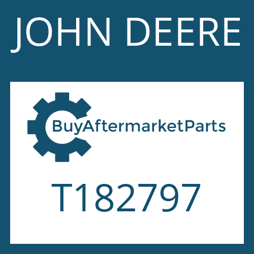 JOHN DEERE T182797 - PLUG