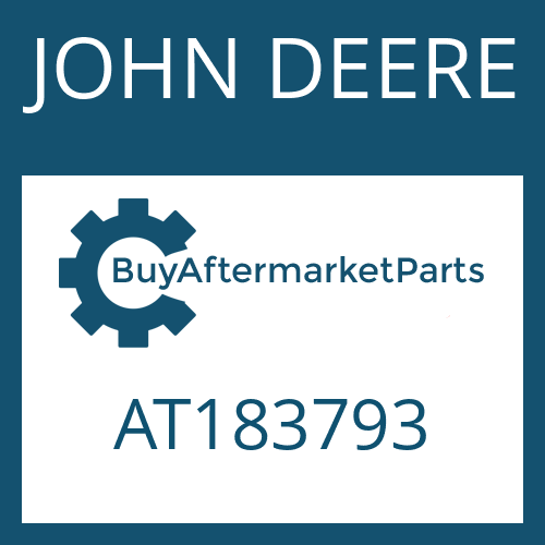 JOHN DEERE AT183793 - SCREW PLUG