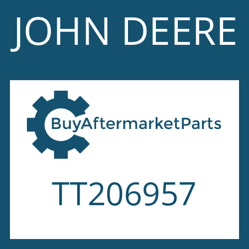 JOHN DEERE TT206957 - STUB SHAFT