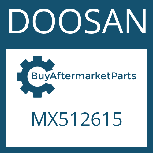 DOOSAN MX512615 - SUCTION FILTER
