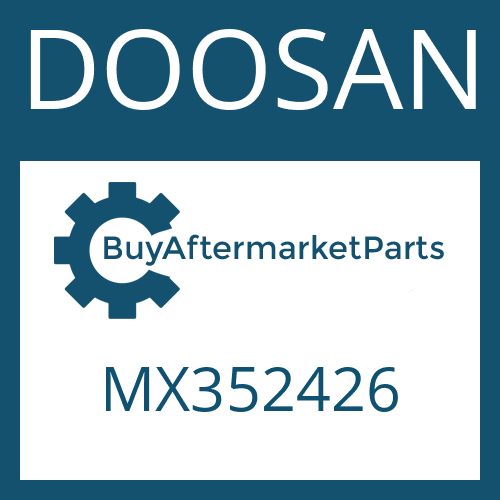 DOOSAN MX352426 - BREATHER
